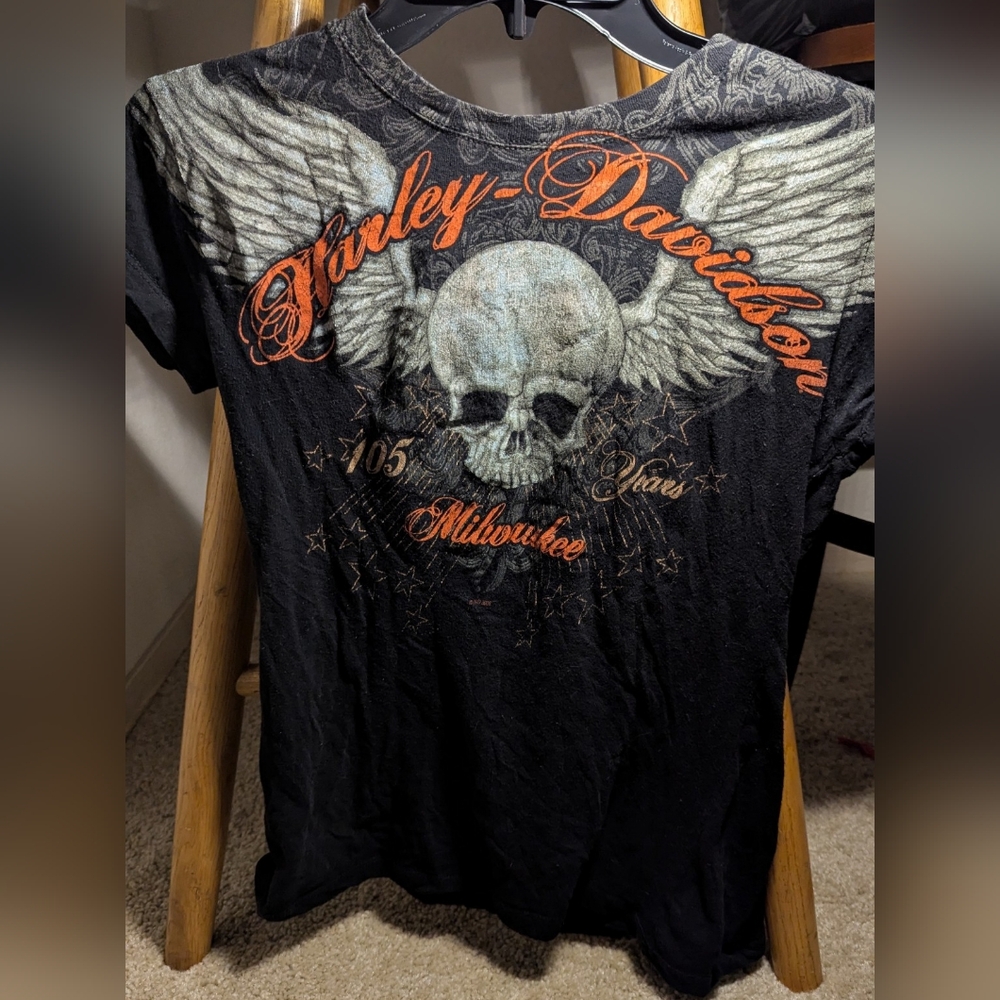 Harley-Davidson Black Graphic Tee